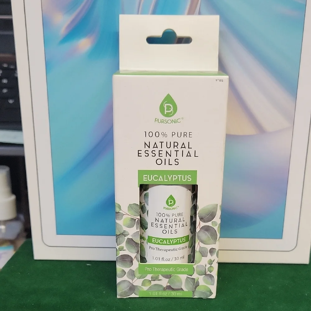 Pursonic Eucalyptus Essential Oil 30ml New Sealed Box
